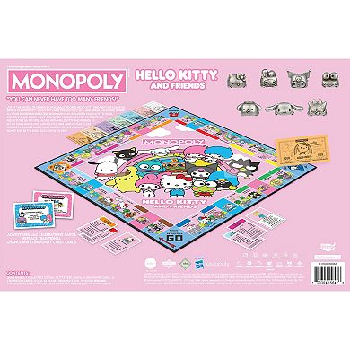USAopoly: Monopoly - Hello Kitty & Friends Game