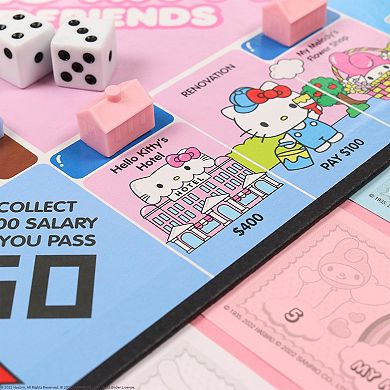 USAopoly: Monopoly - Hello Kitty & Friends Game