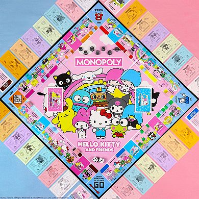 USAopoly: Monopoly - Hello Kitty & Friends Game