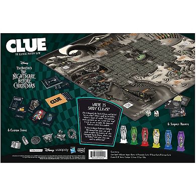 USAopoly: Clue - The Nightmare Before Christmas Game