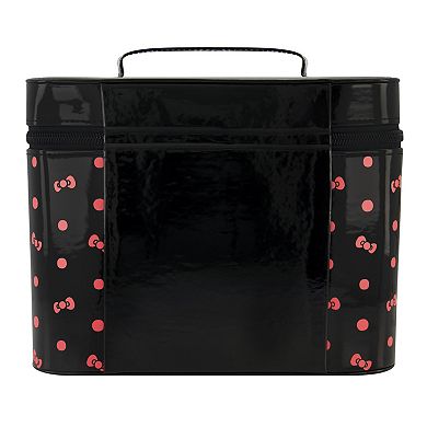 Sanrio Hello Kitty Large Polka Dot Bow Cosmetic Case Organizer