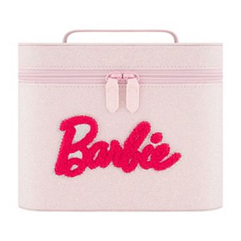 Barbie® Glitter Pink Large Cosmetic Case Organizer