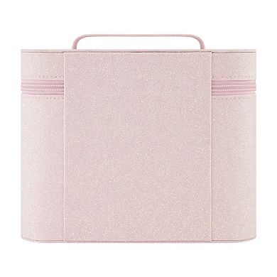 Barbie® Glitter Pink Large Cosmetic Case Organizer