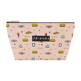 Friends All-Over Print Trapezoid Cosmetic Travel Bag