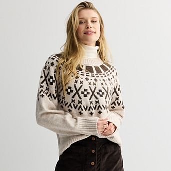 Women's Sonoma Goods For Life® Cozy Heritage Fair Isle Sweater