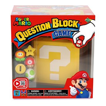 Epoch Games Super Mario What's In The Question Block Tabletop Game
