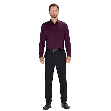 Men's Savile Row Classic Fit Sateen Dress Shirt
