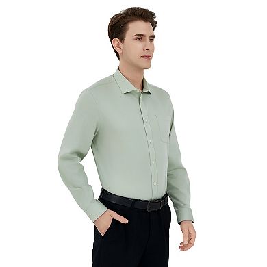 Men's Savile Row Classic Fit Sateen Dress Shirt