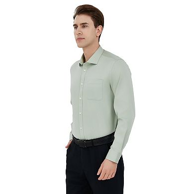 Men's Savile Row Classic Fit Sateen Dress Shirt