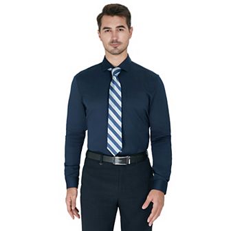 Men's Savile Row Classic Fit Sateen Dress Shirt