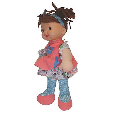 Goldberger Doll Baby's First 14" Soft Body Little Talker Bi-Lingual Baby Doll