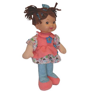 Goldberger Doll Baby's First 14" Soft Body Little Talker Bi-Lingual Baby Doll