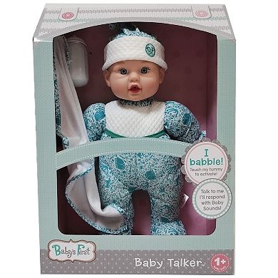 Goldberger Doll Baby's First Baby Talker Interactive Baby Doll