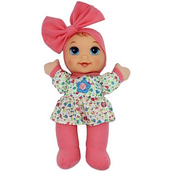 Goldberger Doll Baby's First Giggles Baby Doll Toy with Floral Top