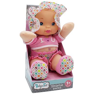 Goldberger Doll Baby's First Smartie Pants Pink Toy Doll