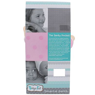 Goldberger Doll Baby's First Smartie Pants Pink Toy Doll