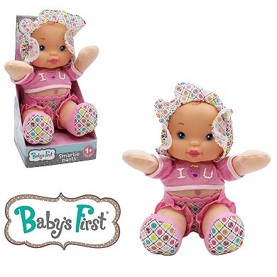 Goldberger Doll Baby's First Smartie Pants Pink Toy Doll