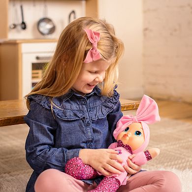 Goldberger Doll Baby's First Kisses Baby Doll Toy with Pink Top