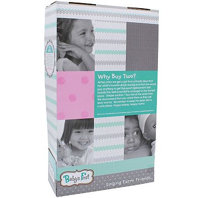 Goldberger Doll Baby's First Sing & Learn Giraffe Toy Doll