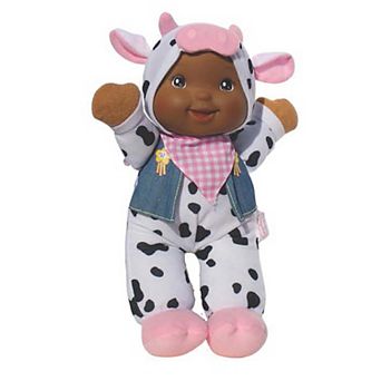 Goldberger Doll Baby's First 12" Singing Farm Animal Friends Cow Toy Doll
