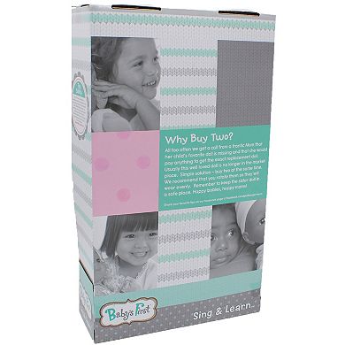 Goldberger Doll Baby's First Sing & Learn Baby Doll Giraffe