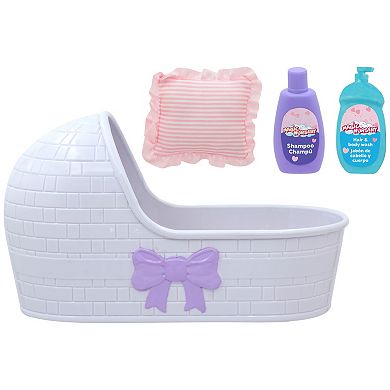 New Adventures 8-in. Baby Doll & Bassinet Gift Set
