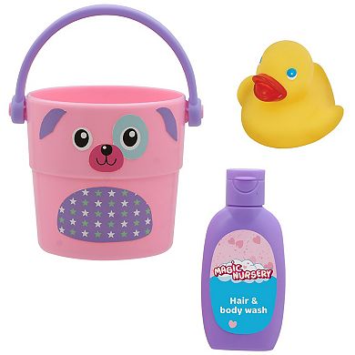 New Adventures 8-in. Baby Doll Bath Time Playset