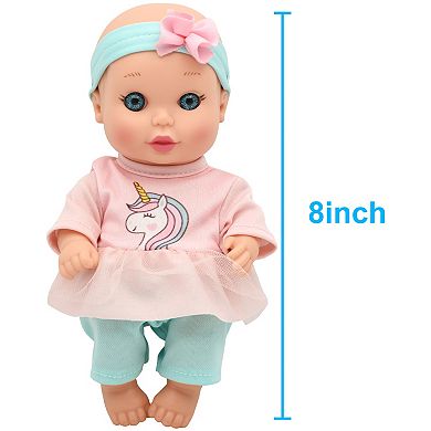 New Adventures Baby Magic 8-in. Tote Along Baby