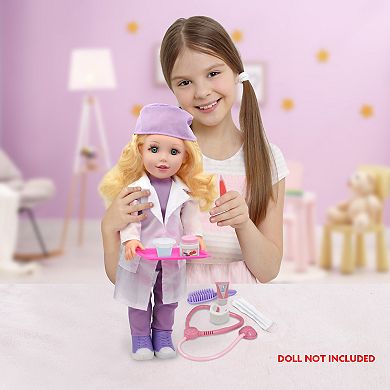 New Adventures Doctor 15 Piece Outfit & Accessories Dress Up Set