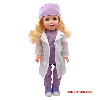 New Adventures Doctor 15 Piece Outfit & Accessories Dress Up Set