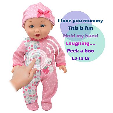 New Adventures Little Darlings: 12" Talking Playtime Kitty Doll