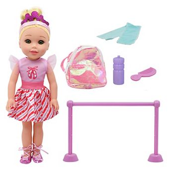 New Adventures Style Dreamers: 14" Blonde Hair Doll 5 pc Ballet Set
