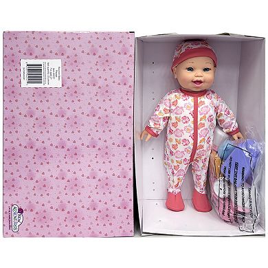 New Adventures Little Darlings: Bouncing Baby 12" Doll 10-Pc. Playset