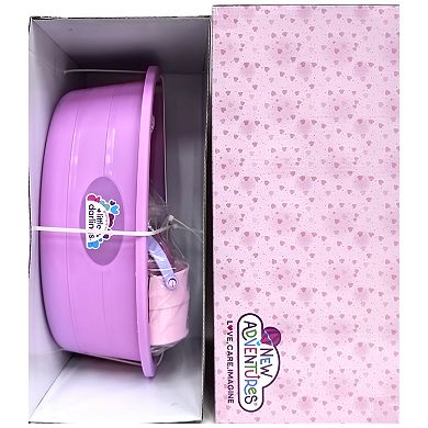 New Adventures Little Darlings: Wash N' Play 12" Doll 7-Pc. Baby Set