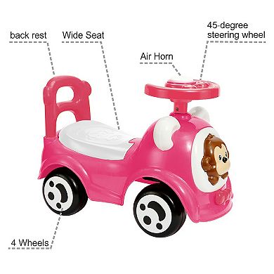 Trimate Push & Ride Racer Foot-To-Floor Car Ride-On