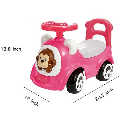 Trimate Push & Ride Racer Foot-To-Floor Car Ride-On