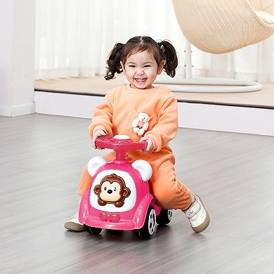 Trimate Push & Ride Racer Foot-To-Floor Car Ride-On
