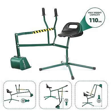 Trimate Sandbox Excavator Metal Outdoor Digging & Lifting Toy