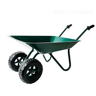 Trimate Metal Wheelbarrow Outdoor-Indoor Play Toy