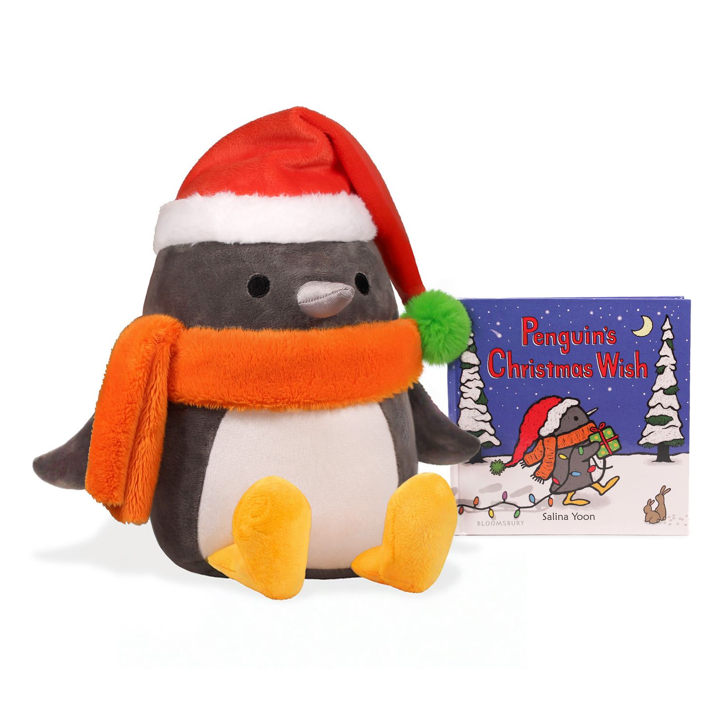 Детские мягкие игрушки Kohl's Cares Penguin Plush and Book Bundle