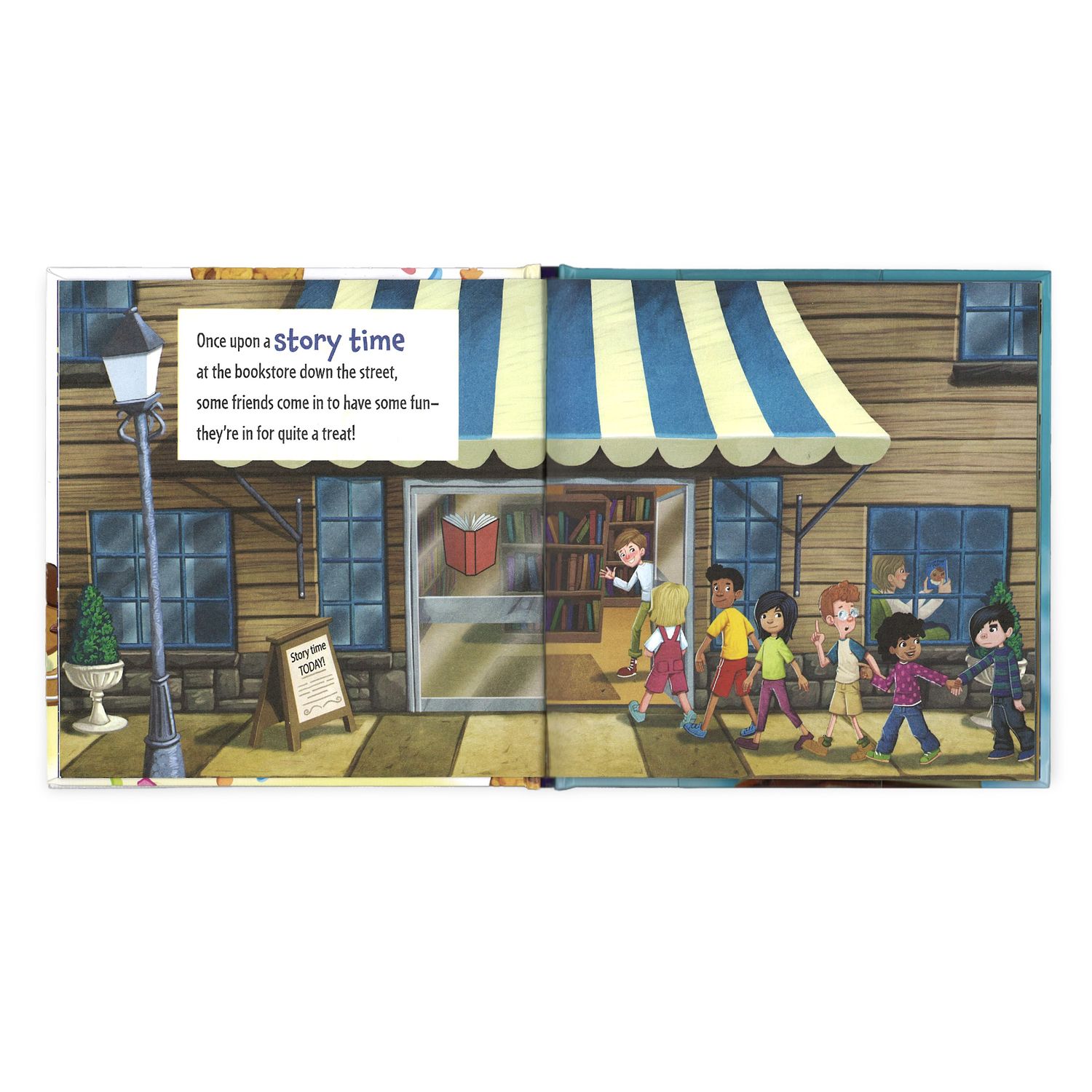 Детские мягкие игрушки Kohl's Cares Gingerbread Man Plush and Book Bundle — фото 3