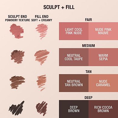 Super Nudes Lip Cheat Contour Duo Lip Liner