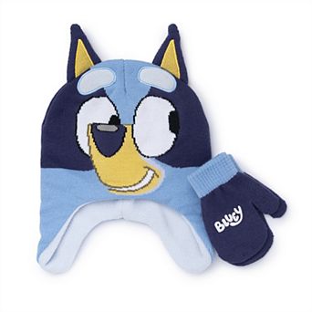 Kids' Bluey 2 pc Hat & Mittens Set