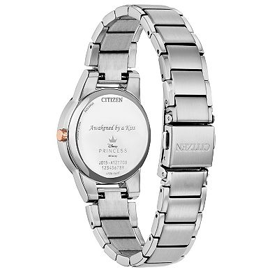 Disney's Sleeping Beauty Aurora Enchanted Eco-Drive Watch with Stainless Steel Bracelet & Pin Box Set by Citizen – GA1081-65N