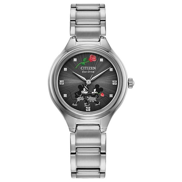 Citizen Disney's 29mm Mickey & Minnie Tango Eco-Drive Watch with