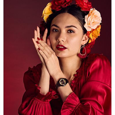 ミラコーエン　スカルチャーム　ターコイズ Citizen Disney's 37mm / Pixar's Coco Sugar Skull Eco-Drive Watch
