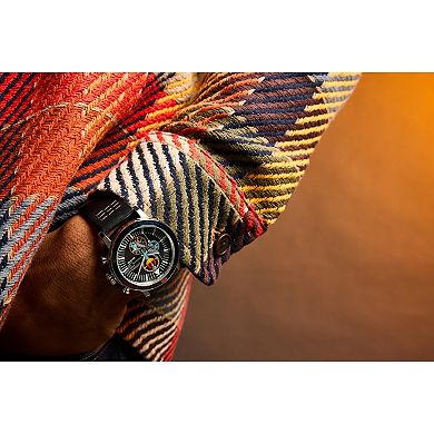 Star Wars Rebel Starfighter Eco-Drive Watch with Black Leather Strap & Pin Box Set by Citizen – CA0870-43W