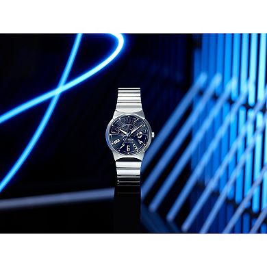 Star Wars Millennium Falcon Eco-Drive Watch with Stainless Steel Bracelet & Black Dial by Citizen – BM7581-59W