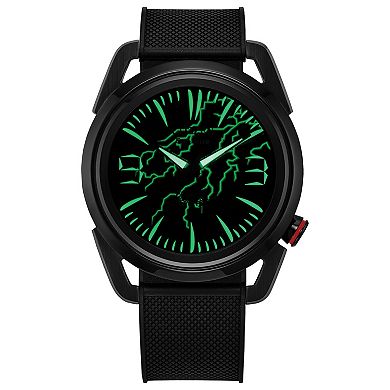 Marvel's Venom Eco-Drive Watch with Black Ion-Plated Stainless Steel Case & Rubber Strap by Citizen – AW2065-41W