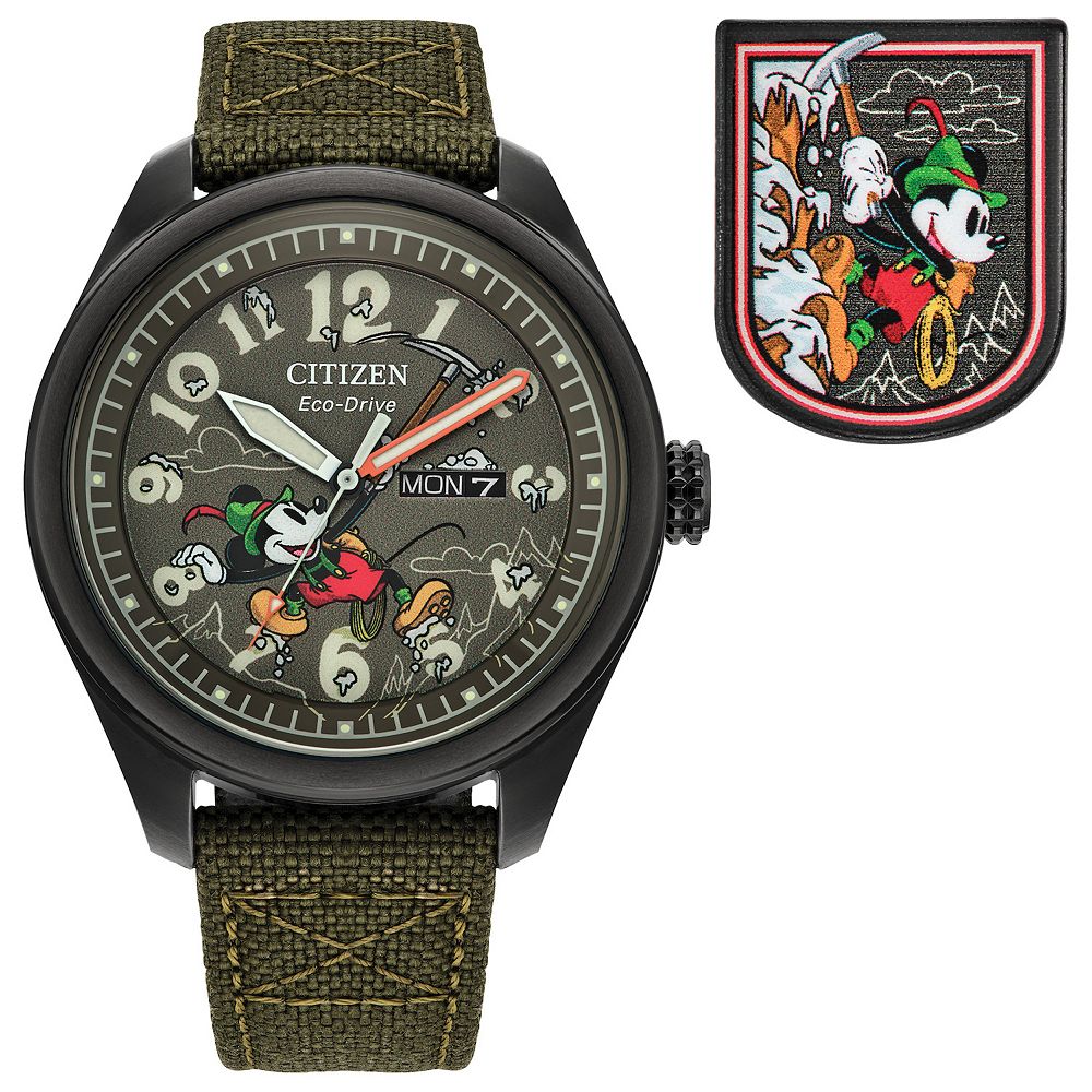 Citizen Disney's 42mm Mickey Mouse Alpine Climber Eco-Drive Watch